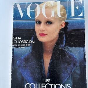 RARE Vogue Paris, September 1978 with Bitten Knudsen by Helmut Newton